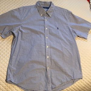 L Men’s Ralph Lauren Short Sleeve Button Down